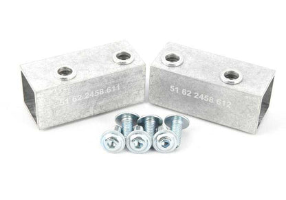 Kit adaptador para alerón trasero OEM 51622458650 para BMW F30, F80. Original BMW.