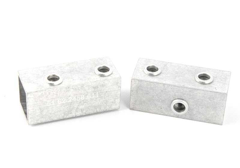 Kit adaptador para alerón trasero OEM 51622458650 para BMW F30, F80. Original BMW.