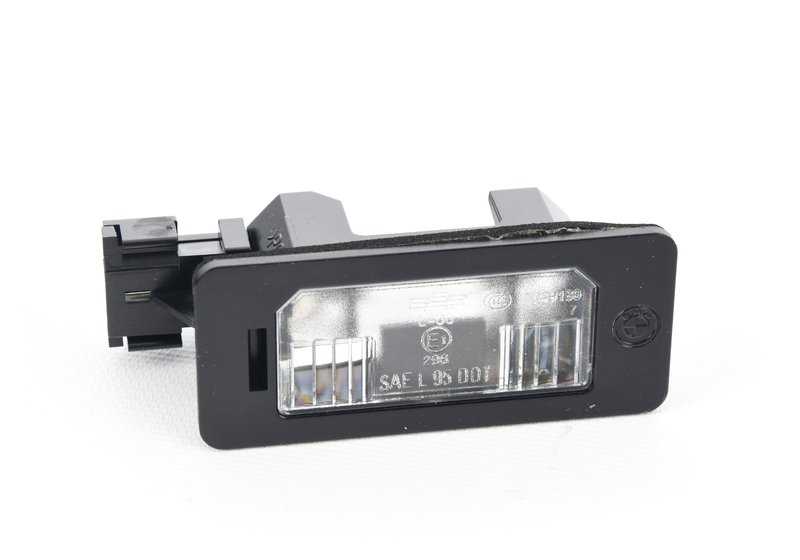 Luz de matrícula para BMW E46, E90, E91, E92, E39, E60, E61, E71, E72 (OEM 63267165646). Original BMW