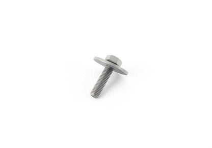 Vis hexagonale avec laveuse OEM M5 07147152585 pour BMW E64, F15, F85, F16, F86. Utilisé dans le rembourrage intérieur et les couvertures inférieures. BMW d'origine.