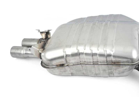 Silenziatore posteriore con valvola di scarico per BMW F30N (OEM 18308643654). BMW originale