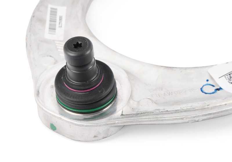 Brazo de suspensión superior derecho OEM 31122284982 para BMW F10, F06, F12, F13 (versiones M5 y M6). Compatible con modelos de tracción trasera. Original BMW.