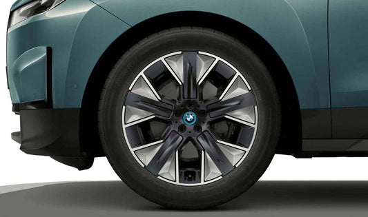 Llanta de aleación Aerodynamik 1010 OEM 36115A02654 para BMW iX (I20). Original BMW.
