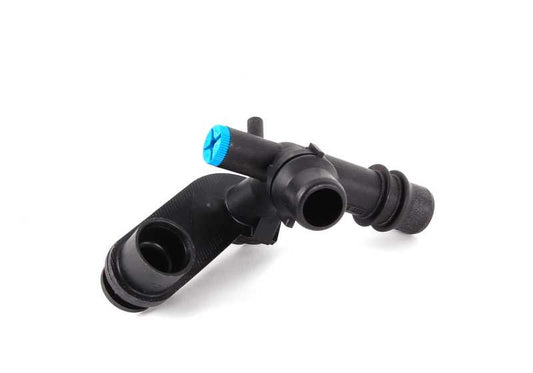 Conector de refrigerante OEM 17112248409 para BMW E46, E83, E85, E86. Pieza original BMW.