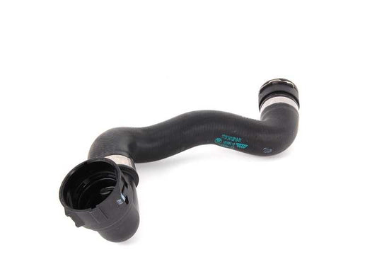 Manguera de refrigerante OEM 17123413819 para BMW X3 {E83} 2.5i y 3.0i (todos los modelos con motor M54, automático o manual, 4x4, 2003-2006). Original BMW.