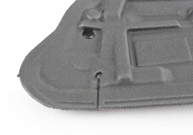 Aislante acústico puerta delantera derecha OEM 51487211428 para BMW E90, E91. Original BMW.