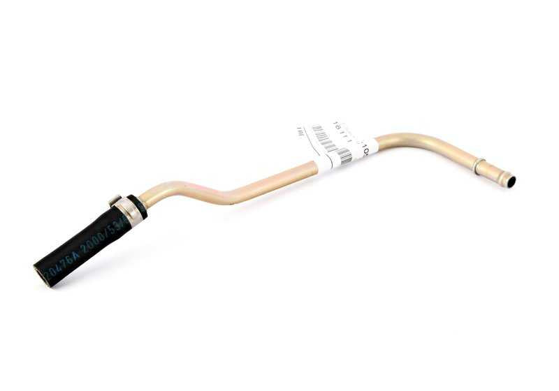 Tubería de combustible OEM 16111182105 para BMW E38. Original BMW.