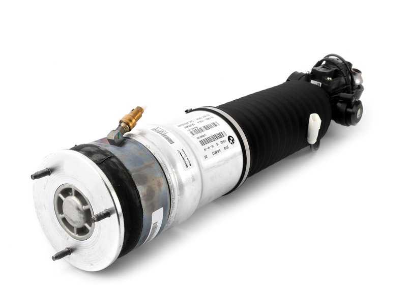 Amortiguador neumático trasero izquierdo OEM 37126858813 para BMW F01, F02. Original BMW.