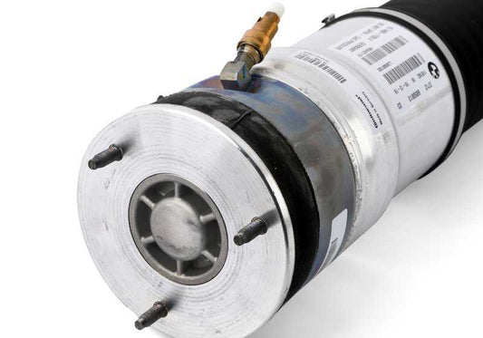 Amortiguador neumático trasero izquierdo OEM 37126858813 para BMW F01, F02. Original BMW.