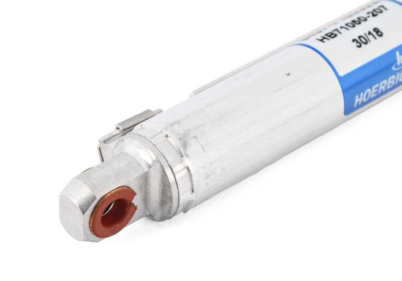 Cilindro idraulico a destra Capota 54377183322 per BMW E93, F33, F83. BMW originale.