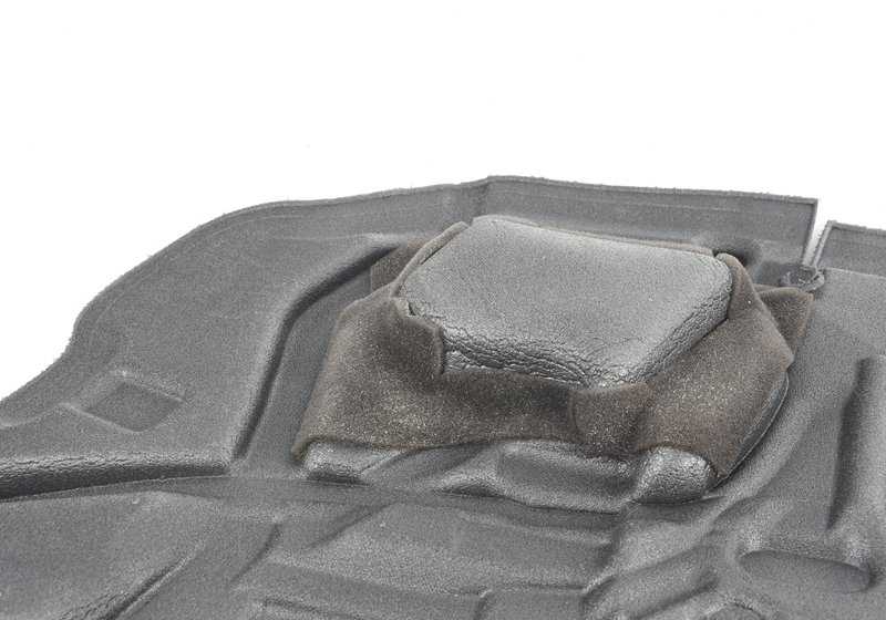 Aislante acústico puerta delantera izquierda OEM 51487211427 para BMW E90, E91. Original BMW.