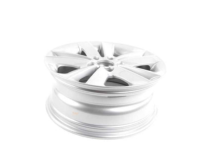 Llanta de aleación original BMW diseño V-Radio 141 plata 17" OEM 36116775621 para BMW E81, E82, E87, E88. Compatible con varios motores y versiones. Original BMW.