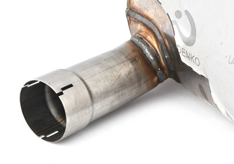 M Performance silencer OEM 18302411186 for BMW F30, F31, F32, F33, F36. Original BMW spare part.
