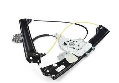 Window lifter without motor front left for BMW E63, E64 (OEM 51337008625). Original BMW