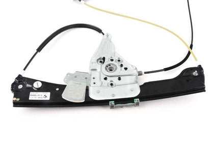 Window lifter without motor front left for BMW E63, E64 (OEM 51337008625). Original BMW