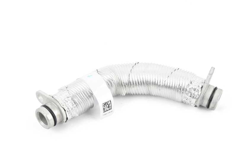 Tubo de retorno de aceite OEM 11427643176 para BMW F20, F21, F22, F23, F30, F31, F34, F32, F33, F36, G30, G31, G32, G11, G12, G01, G02. Original BMW.
