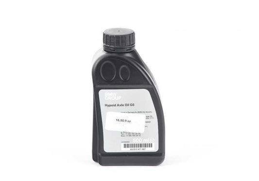 G5 hypoid axes oil for BMW G42, F34N, G20, G21, G28, G80, F32N, F36N, G22, G23, G26, G82, F90, G30, G31, G38, G60, G32, G11N, G12, G70, F91 , F92, F93, G14, G15, G16, F97, G01, G08, F98, G02, F95, G05, G18, F96, G06, G07, G09, G29 (OEM 832224714
