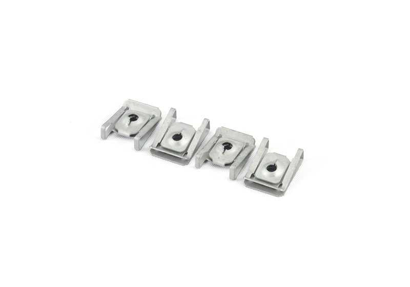 Kit de montaje parachoques trasero OEM 51122410279 para BMW X3 E83, E83N. Original BMW.