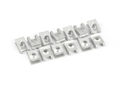 Kit de montaje parachoques trasero OEM 51122410279 para BMW X3 E83, E83N. Original BMW.