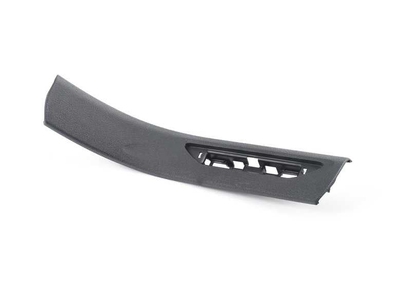 Embellecedor entrada puerta trasera derecha negro OEM 51477369206 para BMW F16 y F86. Original BMW.