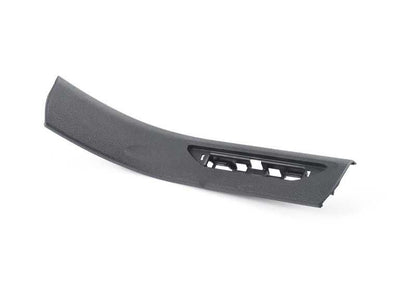 Embellecedor entrada puerta trasera derecha negro OEM 51477369206 para BMW F16 y F86. Original BMW.