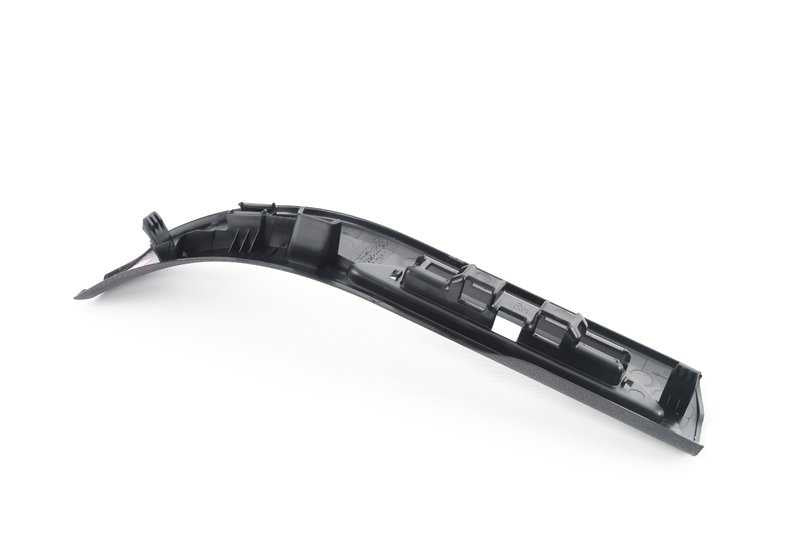 Embellecedor entrada puerta trasera derecha negro OEM 51477369206 para BMW F16 y F86. Original BMW.