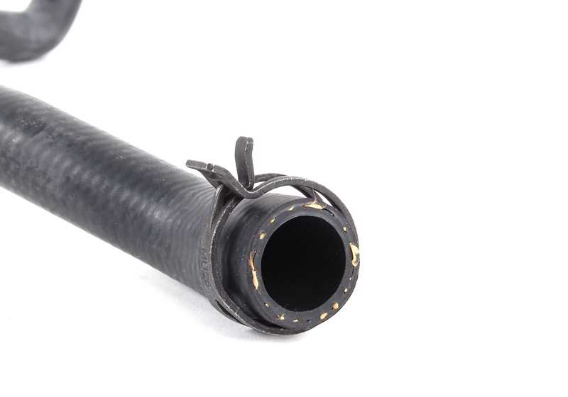 Manga de água OEM 64213400416 para BMW X3 E83 2.5i e 3.0i (PA71, PA72, PA73, PA75, PA75, PA82, PA82, PA83, PA85, PA01, PA01, PA02). Conecte a válvula de água com o radiador. Substituição original da BMW.