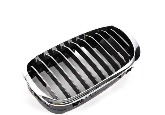 Left decorative grill for BMW 3 Series E46 (OEM 51137064317). Original BMW