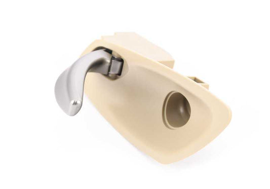 Right interior handle OEM 51417141064 for BMW Z4 E85 and E86. Beige color Original BMW.