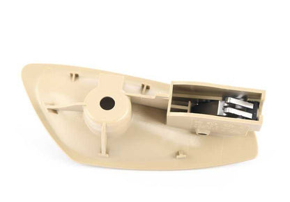 Manico interno destro OEM 51417141064 per BMW Z4 E85 ed E86. BMW originale di colore beige.