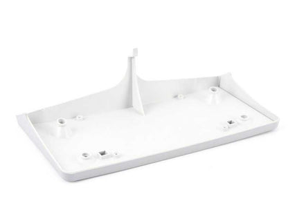 Soporte base para matrícula OEM 51113415203 para BMW E83. Original BMW.