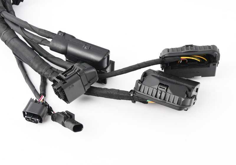 Cableado sensor motor OEM 12518652588 para BMW X5 F15 y X6 F16 xDrive50i. Original BMW.