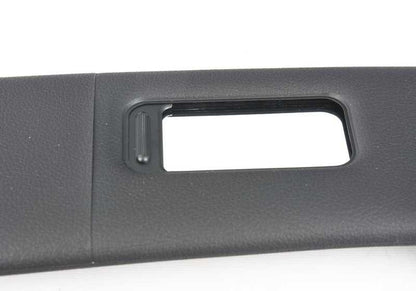 Parasol izquierdo con etiqueta OEM 51167294697 para BMW F12, F13. Original BMW.