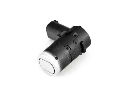 Sensor ultrassônico prateado para BMW E39 (OEM 66218384702). BMW original