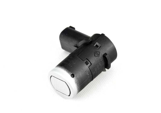Sensor ultrassônico prateado para BMW E39 (OEM 66218384702). BMW original
