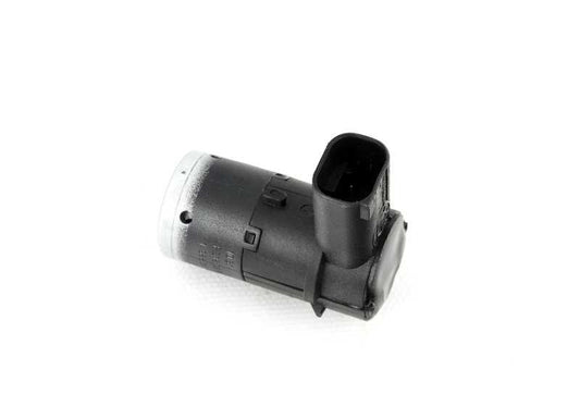 Sensor ultrassônico prateado para BMW E39 (OEM 66218384702). BMW original