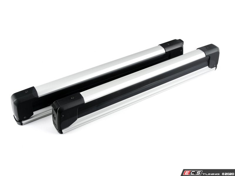 Rack lateral extensível para esqui e snowboard com trava antirroubo OEM 82722326528 para MINI R50, R53, R56, F55, F56, Clubman R55/F54, Countryman R60/F60/U25, Paceman R61... e muito mais. MINI originais.