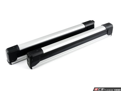 Rack lateral extensível para esqui e snowboard com trava antirroubo OEM 82722326528 para MINI R50, R53, R56, F55, F56, Clubman R55/F54, Countryman R60/F60/U25, Paceman R61... e muito mais. MINI originais.