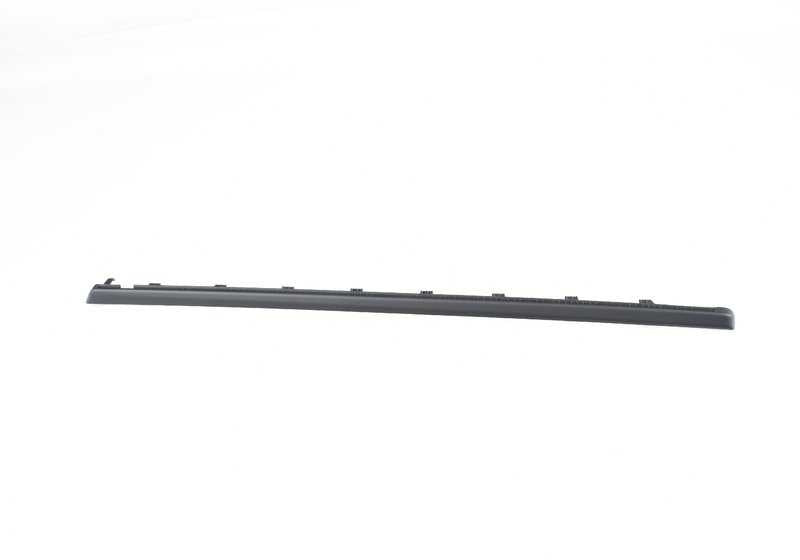 A porta frontal esquerda decorativa do OEM 51417279347 para BMW F30, F30N, F31, F31N, F35, F35N, F80, F80N. BMW original de cor preta.