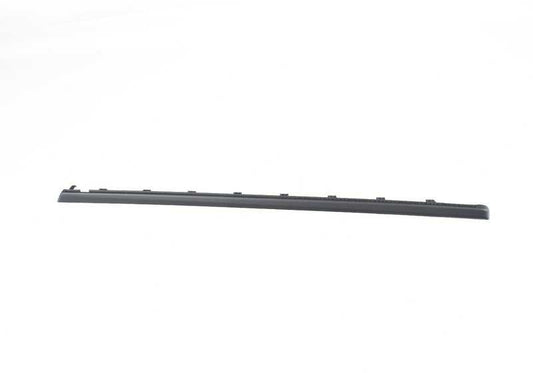 Embellecedor decorativo puerta delantera izquierda OEM 51417279347 para BMW F30, F30N, F31, F31N, F35, F35N, F80, F80N. Color negro. Original BMW.