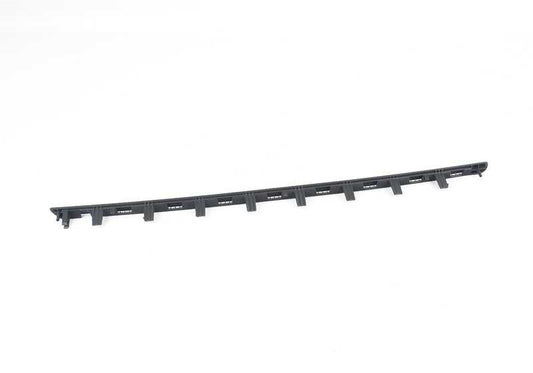 Embellecedor decorativo puerta delantera izquierda OEM 51417279347 para BMW F30, F30N, F31, F31N, F35, F35N, F80, F80N. Color negro. Original BMW.