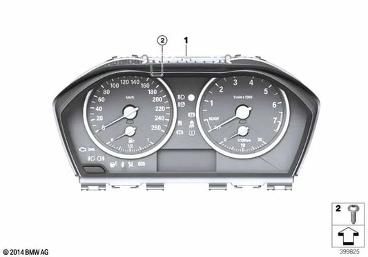 Instrument cluster for BMW 2 Series F45, F46, X1 F48 (OEM 62105A03E63). Original BMW