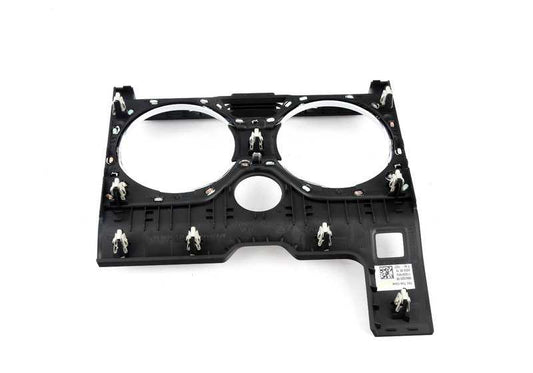 Cubierta portavasos térmico OEM 51166842025 para BMW G05, F95, G06, F96, G07, G09, XM. Original BMW.