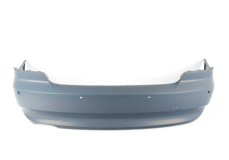 Parachoques trasero imprimado OEM 51127161499 para BMW E92, E93. Compatible con versiones 316i, 320d, 320i y 320d xDrive. Original BMW.