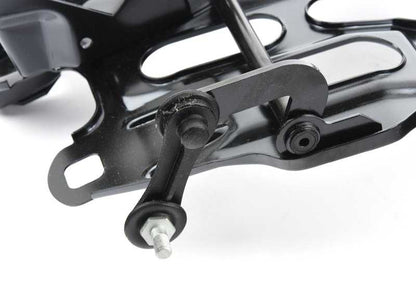 Support de réglage FARO gauche OEM 63121970565 pour les modèles BMW 8 E31 (840CI, 840i) avec moteur M60 et M62. Compatible avec la transmission manuelle et automatique. BMW d'origine.
