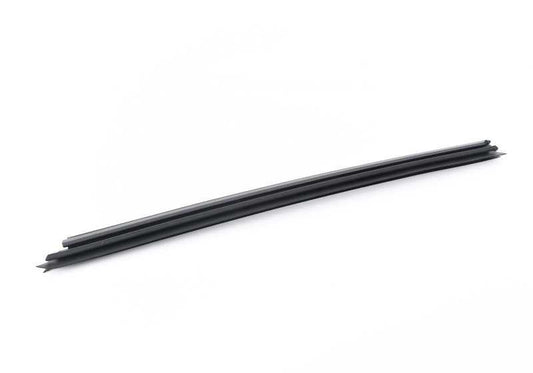 Burlete marco puerta delantera derecha OEM 51337393418 para BMW G01, G02, F97, F98. Original BMW.