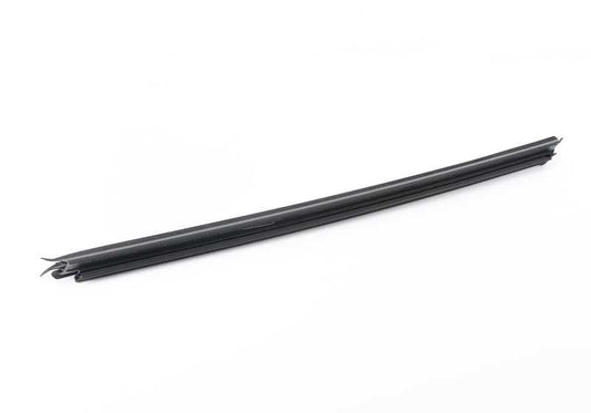 Burlete marco puerta delantera derecha OEM 51337393418 para BMW G01, G02, F97, F98. Original BMW.