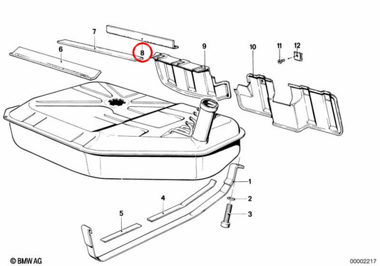 OEM Sceal Washer 16111180163 pour BMW E36, F31, E34, E23, E32, E38, E65, E66, E31, Z3. BMW d'origine.