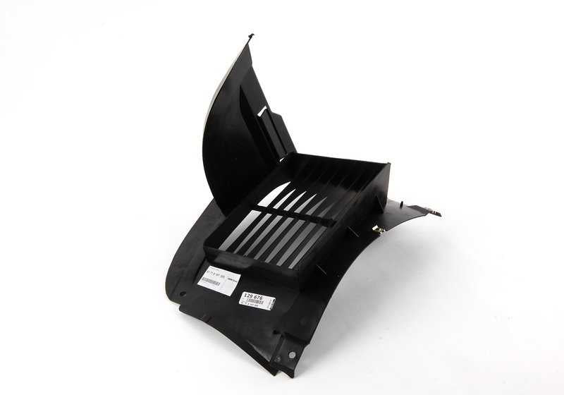 Cubierta inferior izquierda del compartimento del motor OEM 51718187505 para BMW E39. Original BMW.