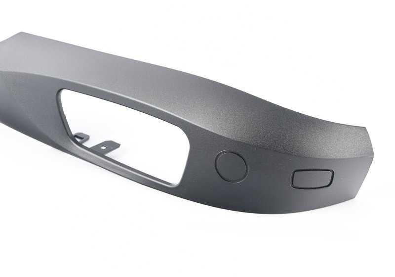 Couvercle côté latéral à l'extérieur 52106979646 pour BMW E81, E82, E87, E88, E90, E91, E92, E84, F25, F26. BMW d'origine.